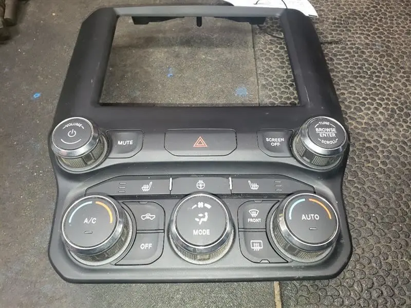 Ram1500 (New Body) Dual Zone Ac & Heater Controls. Part Number 68340286Ae 1