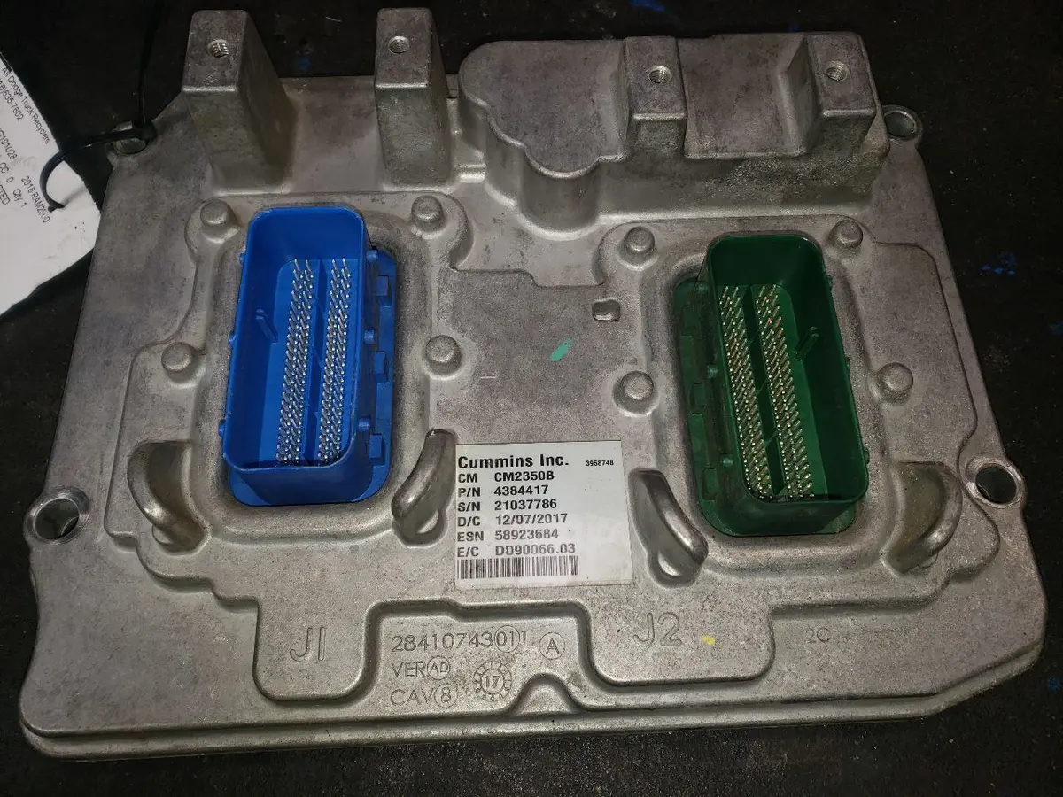 2018 Ram 2500 Diesel Federal Engine Control Module (Ecm). Part Number 4384417 1