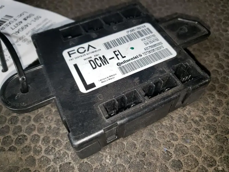 2022 Ram1500 Left Rear Door Module. Part Number 68517697Ab 1