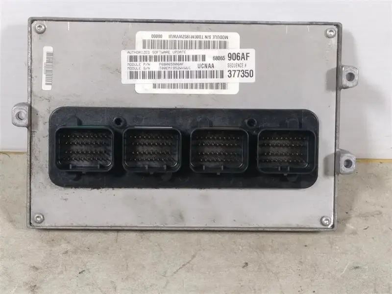 2012 Ram 1500 Engine Control Module (Ecm). Part Number 5150633Ab 1