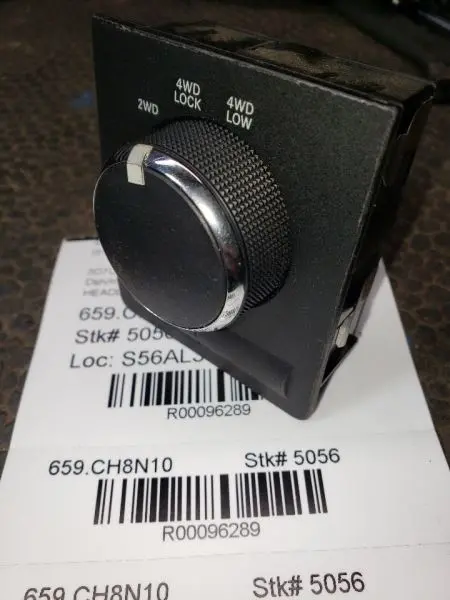 2010 Dodge Ram2500 Headlamp Switch. Part Number 4602973Ac 2