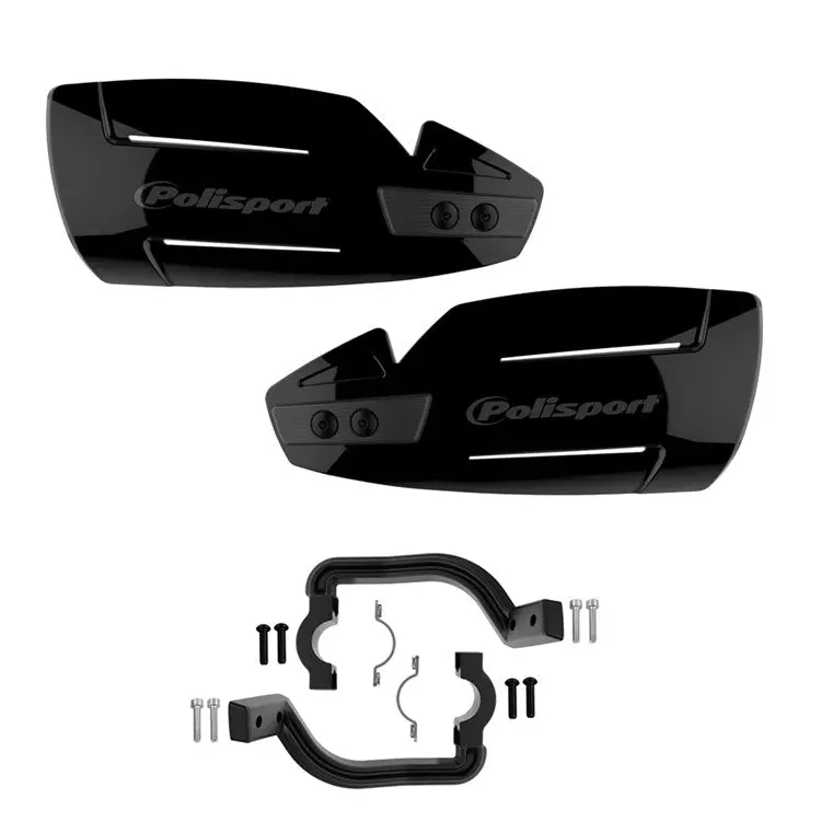 Polisport Hammer Handguards With Mounting Kit Black 1