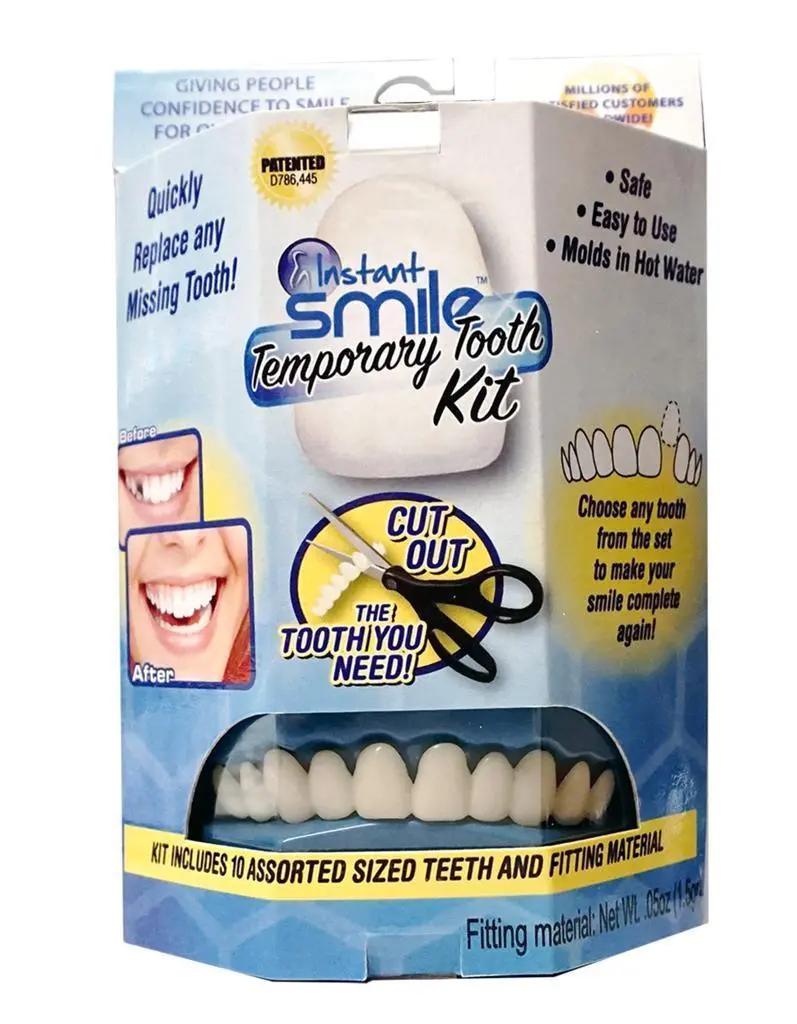 Blue Box Temporary Tooth Instant Smile Kit 1