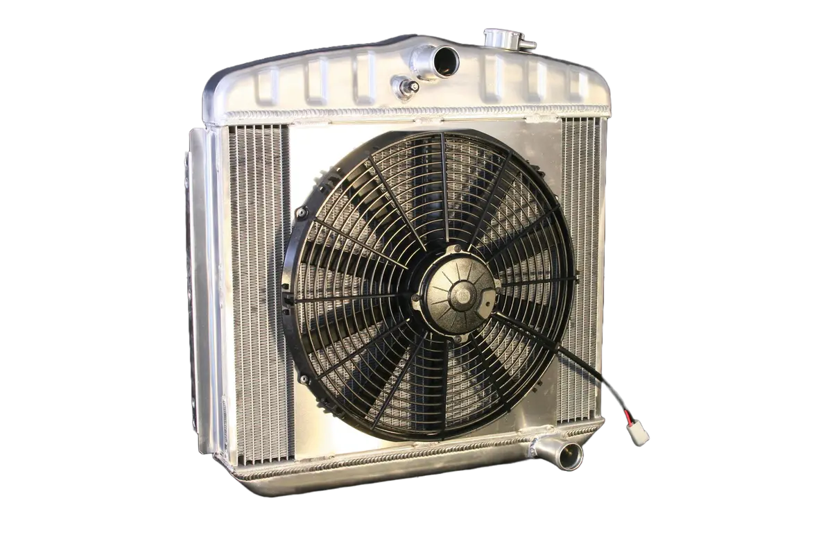 1955-1957 Chevy Bel Air Ls Swap Radiator (6 Cyl Mount) 3