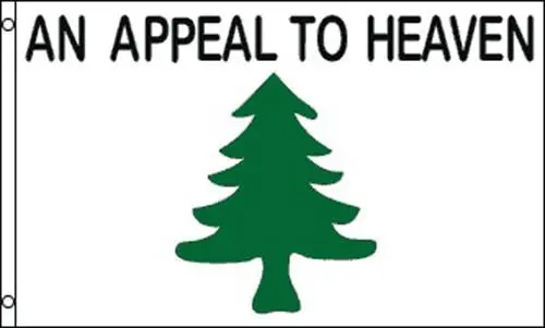An Appeal To Heaven God Green Tree (3Ft X 5Ft) Flag 1