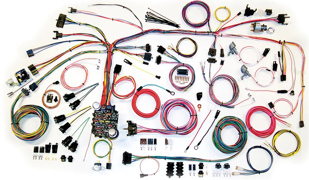 1967-1968 Camaro Classic Update Wiring Harness Kit By American Autowire 500661 1