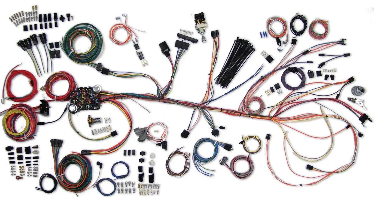 1964-1967 Chevelle Classic Update Wiring Harness Kit By American Autowire - 500981 1