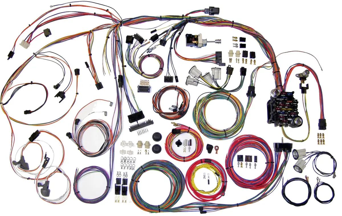 1970-1972 Chevelle Classic Update Wiring Harness Kit By American Autowire 510105 1