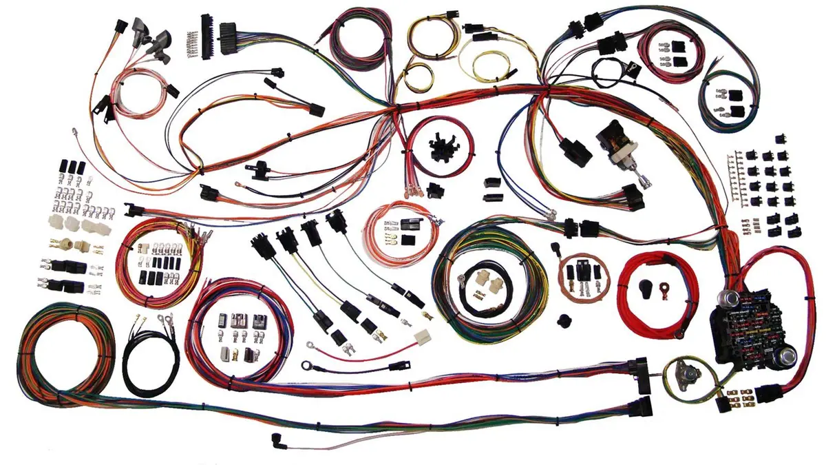 1968-1969 Chevelle Classic Update Wiring Harness Kit By American Autowire 510158 1