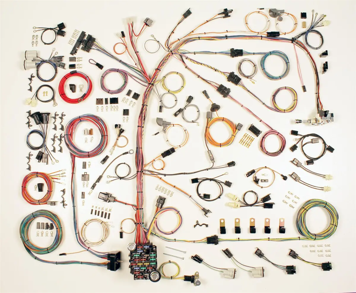 1974-1977 Camaro Classic Update Wiring Harness Kit By American Autowire 510567 1
