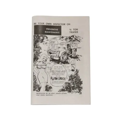 New Be Your Own Inspector On 3/4 Ton Trucks - Rbk-398 1