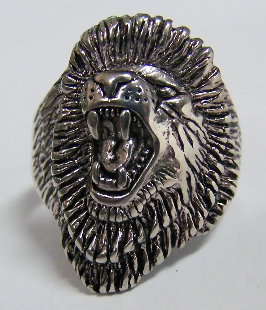 Roaring Lion Biker Ring 1