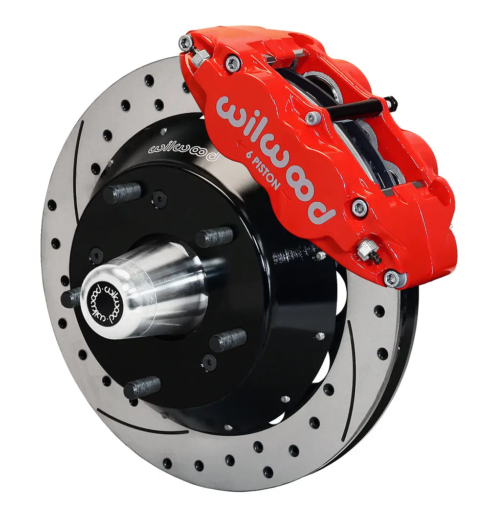 Garage Sale 1982-1992 F-Body Front Big Brake Kit By Wilwood - 14" 6-Piston - Camaro Firebird - 140-15279-Dr 1