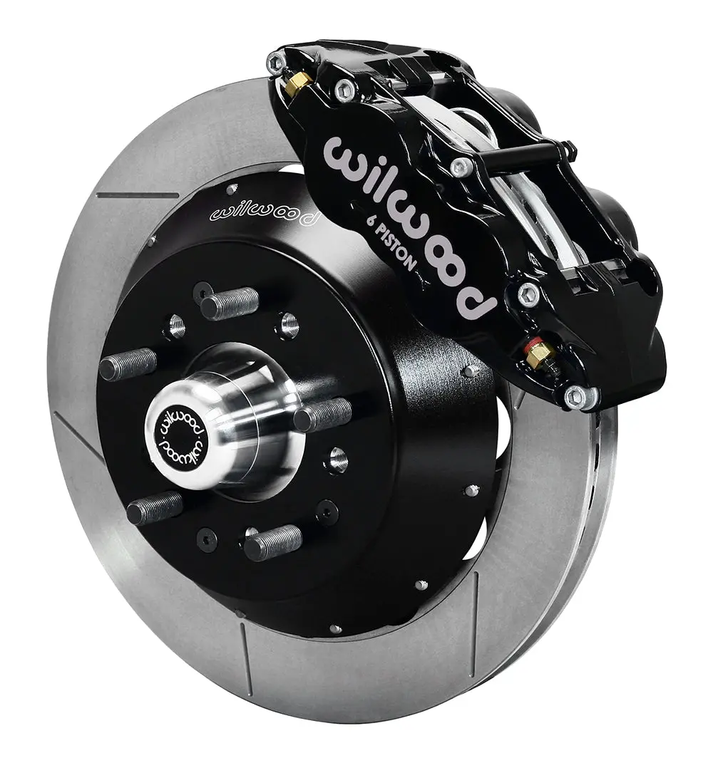 Wilwood 14" Rotor, 6-Piston Front Brake Kit - Gm A/F/X Spindle Sl6 1
