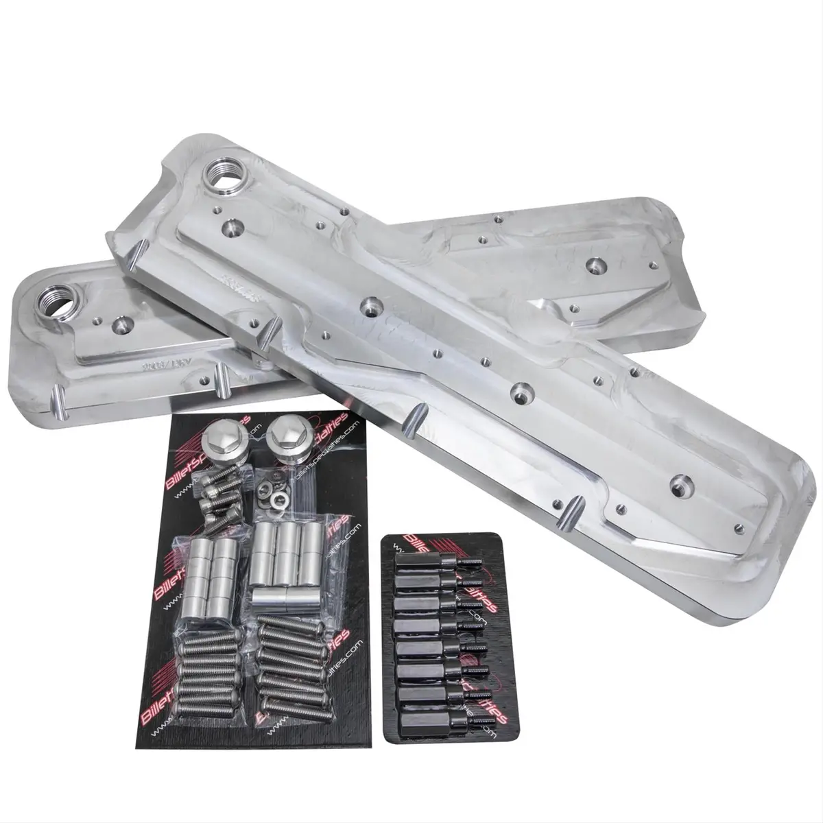 Ls To Sbc Valve Cover Adapters - Billet Specialties Ls1 Ls2 Ls3 Ls6 Lsx Lsa 1