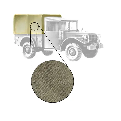 New M37 Rear Cargo Canvas Top - No End Curtains - Cc1277562 1