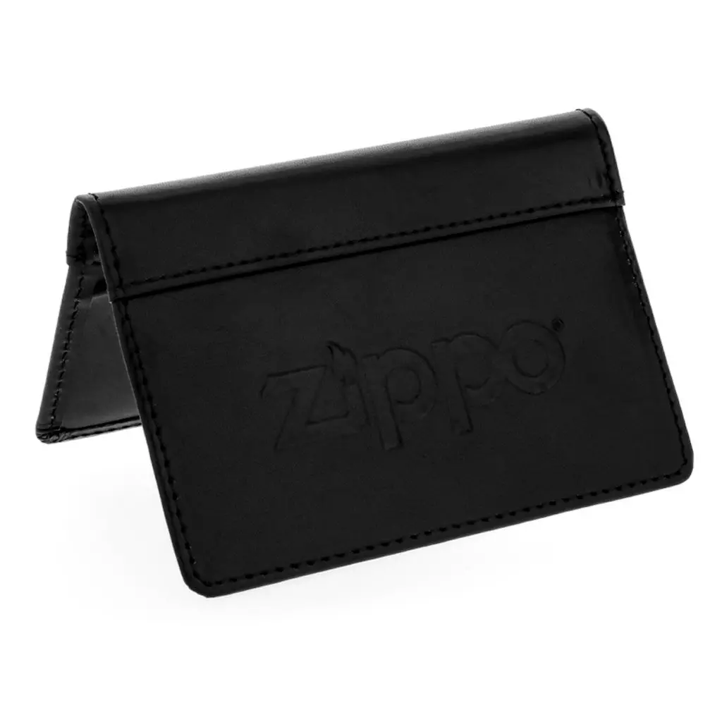 Leather Zippo Card Case 1