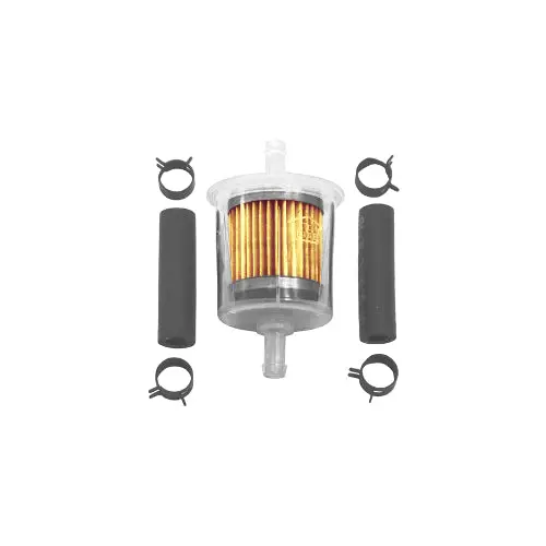 New Clear Plastic In-Line Fuel Filter - Npf5508 1