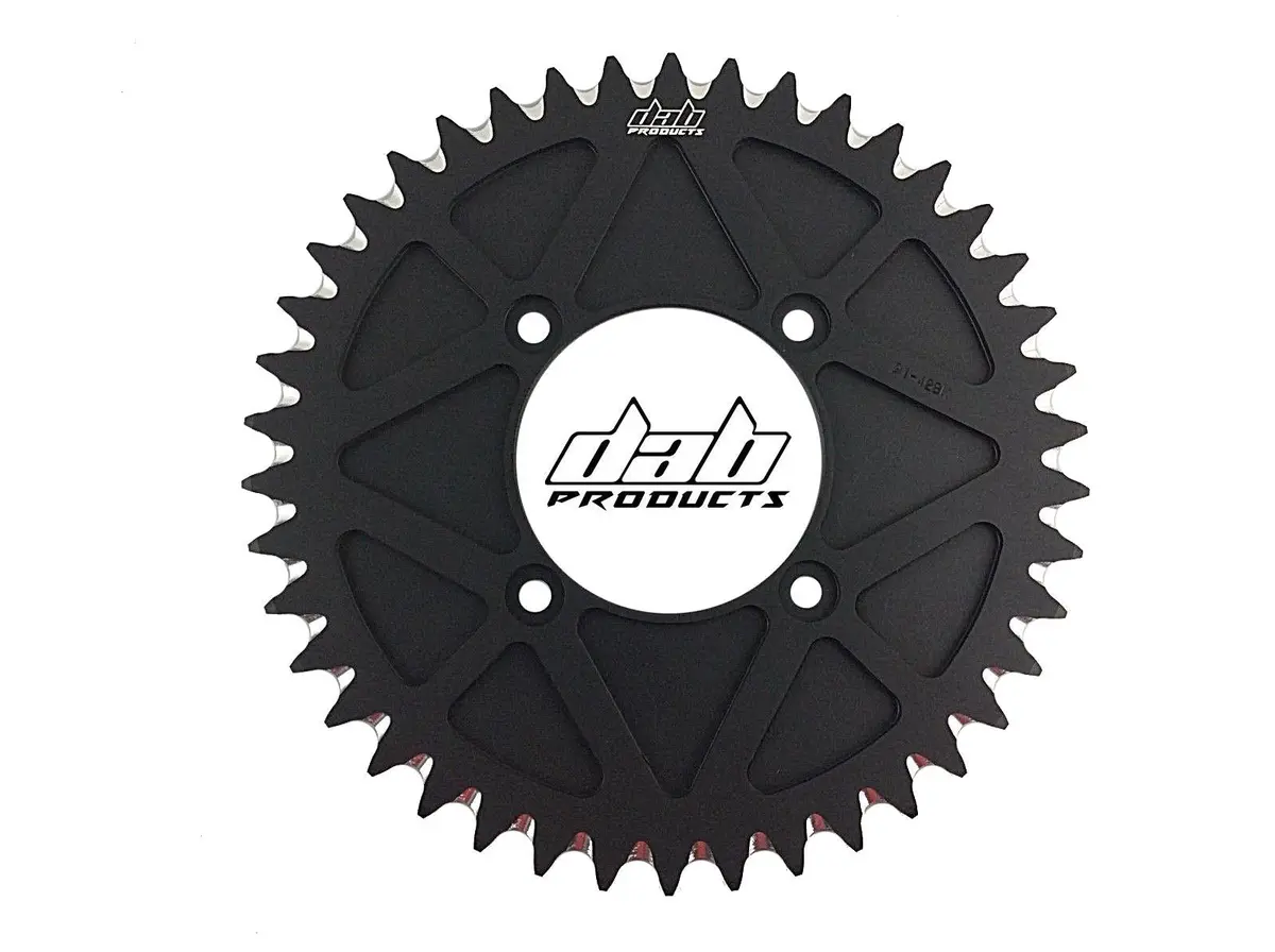 Dab Products 4 Bolt Rear Fim Style Trials Sprocket 42T Teeth Black Montesa Trs 1