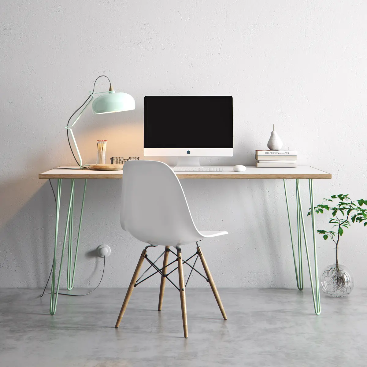 Hairpin Table (White) 8