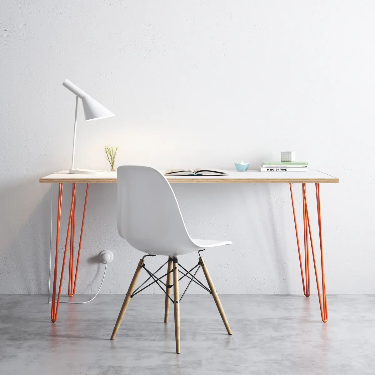Hairpin Table (White) 11