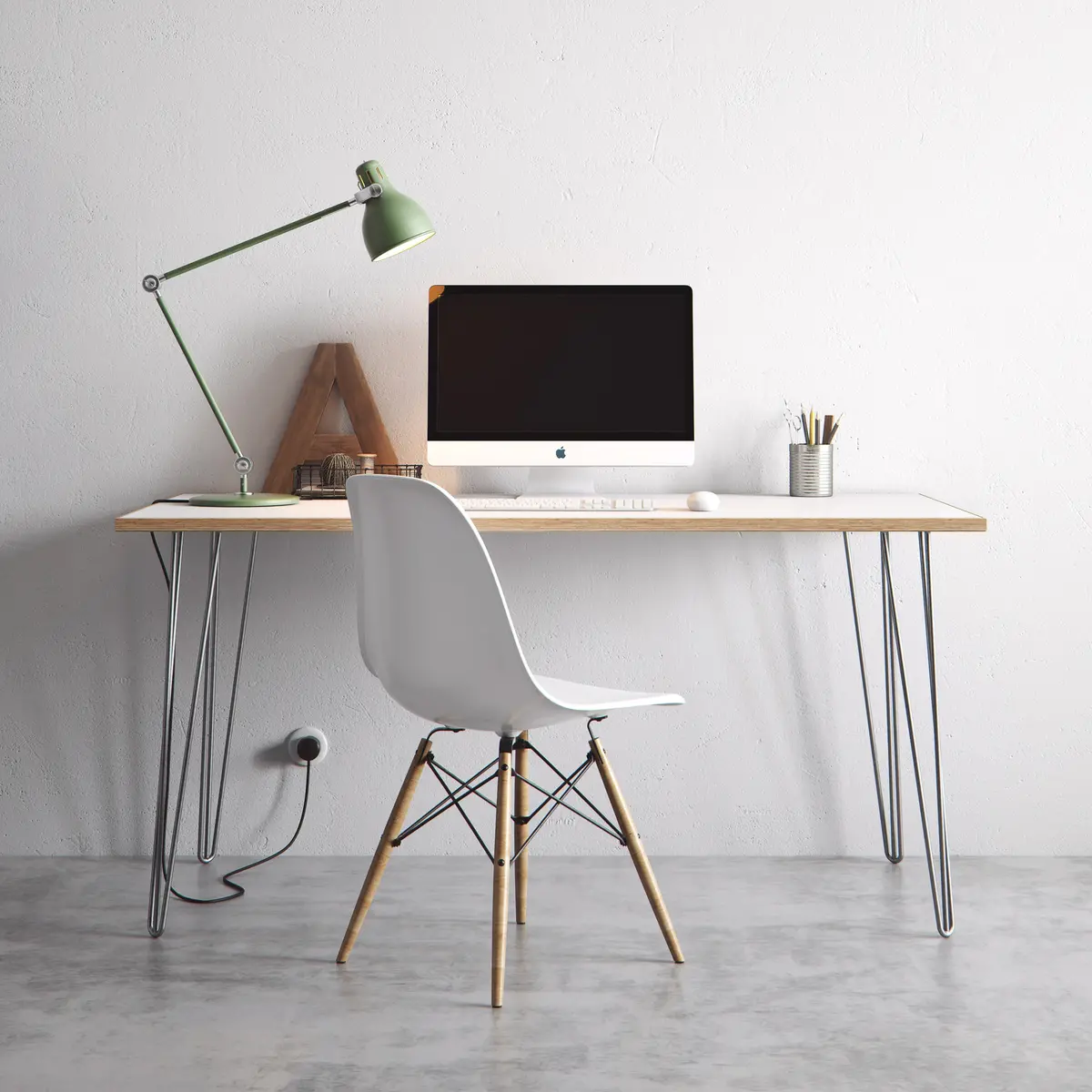 Hairpin Table (White) 15