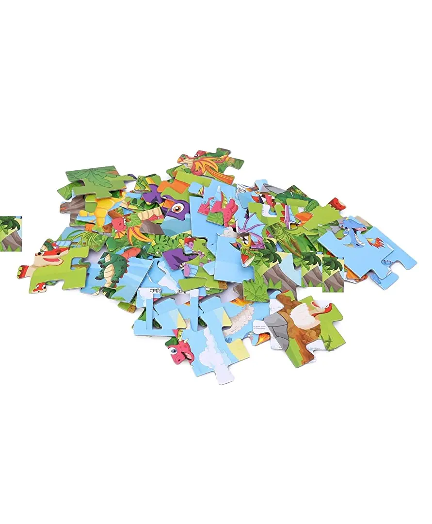 Ratna's Dinosaur Land 56 Pieces Jigsaw Puzzle For Kids 2