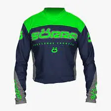 Sorra Trials Jersey Navy/Green 1
