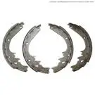Brake Shoes Rear 76-89 Slot Type 10" X 2 1/2"  Set 1
