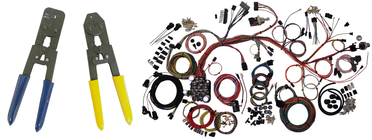 1961-64 Chevy Impala Classic Update Wiring Harness Kit By American Autowire 510063 2