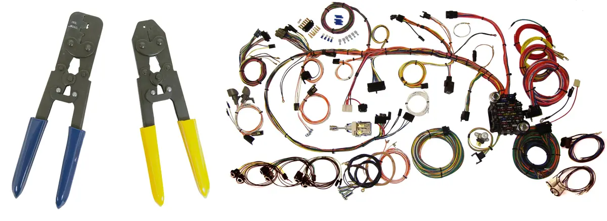 1970-73 Pontiac Firebird Classic Update Wiring Harness Kit By American Autowire 510174 2