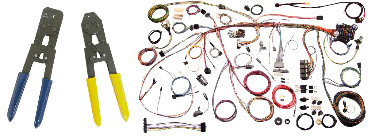 1970 Ford Mustang Classic Update Wiring Harness Kit By American Autowire 510243 2