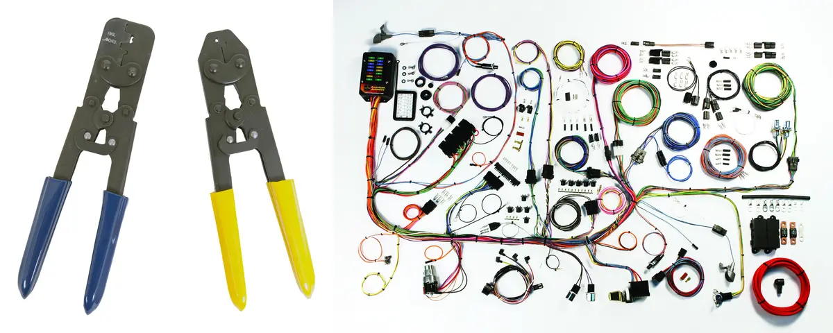 1967-68 Ford Mustang Classic Update Wiring Harness Kit By American Autowire 510055 2