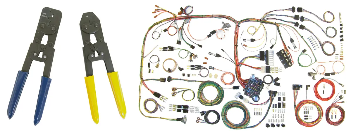 1970-74 Mopar E-Body Classic Update Wiring Harness Kit By American Autowire 510289 2