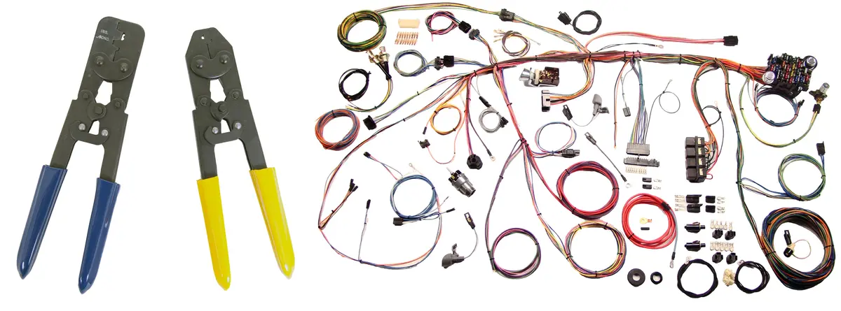 1969 Ford Mustang Classic Update Wiring Harness Kit By American Autowire 510177 2