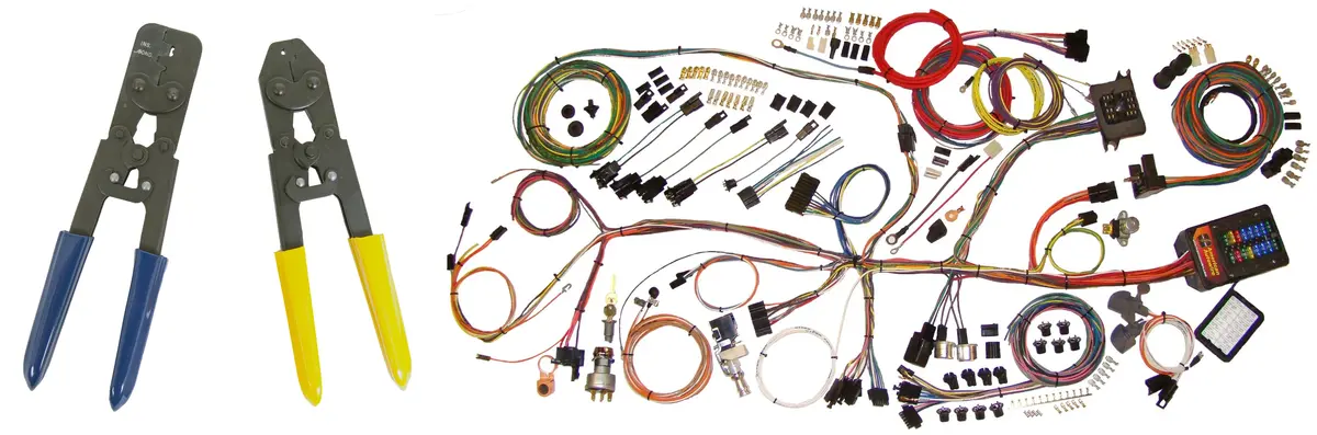 1962-67 Chevy Nova Classic Update Wiring Harness Kit By American Autowire 510140 2