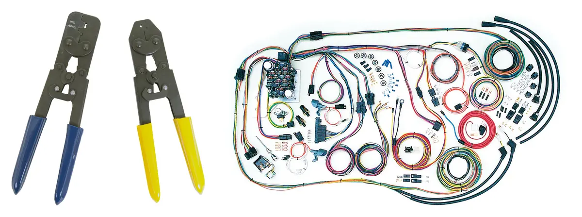 1955-59 Chevy Truck Classic Update Wiring Harness Kit By American Autowire 500481 2