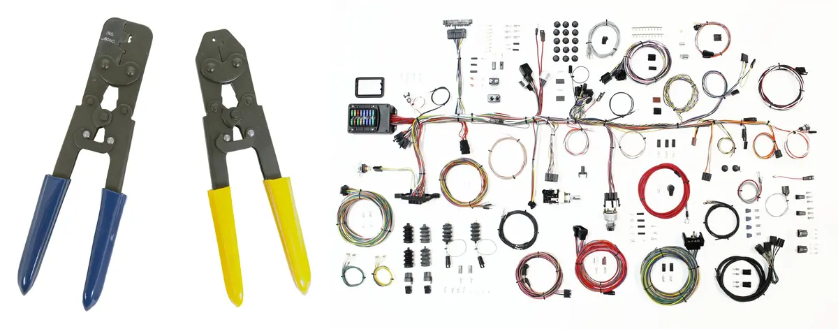 1963-67 Chevy Corvette Classic Update Wiring Harness Kit By American Autowire 510612 2