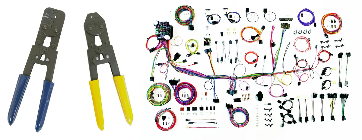 1974-78 Pontiac Firebird Classic Update Wiring Harness Kit By American Autowire 510683 2
