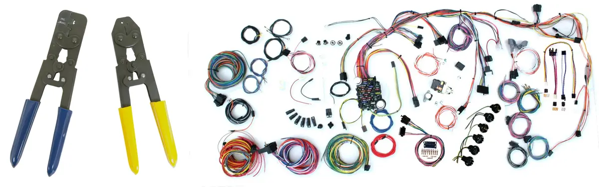 1968 Chevy Nova Classic Update Wiring Harness Kit By American Autowire 510201 2