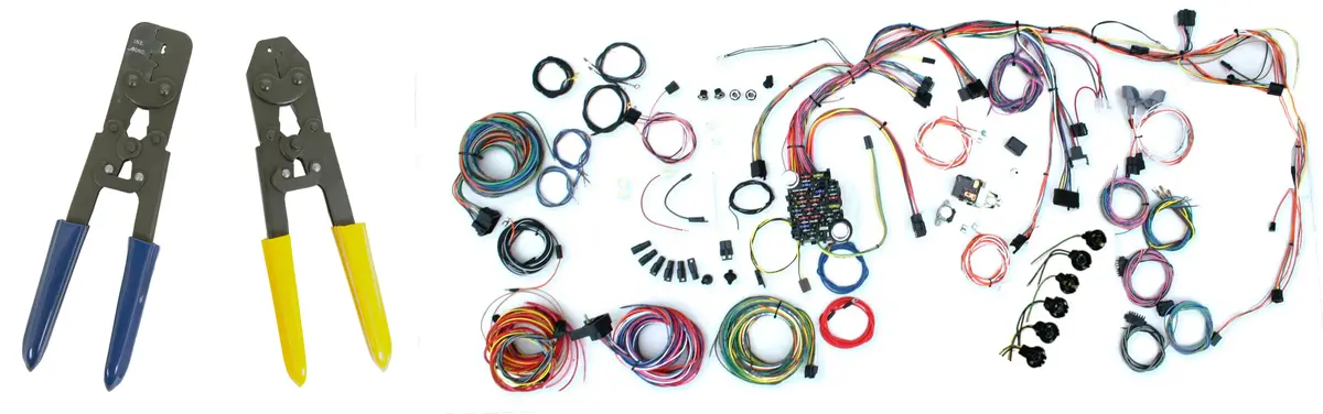 1969-72 Chevy Nova Classic Update Wiring Harness Kit By American Autowire 500878 2