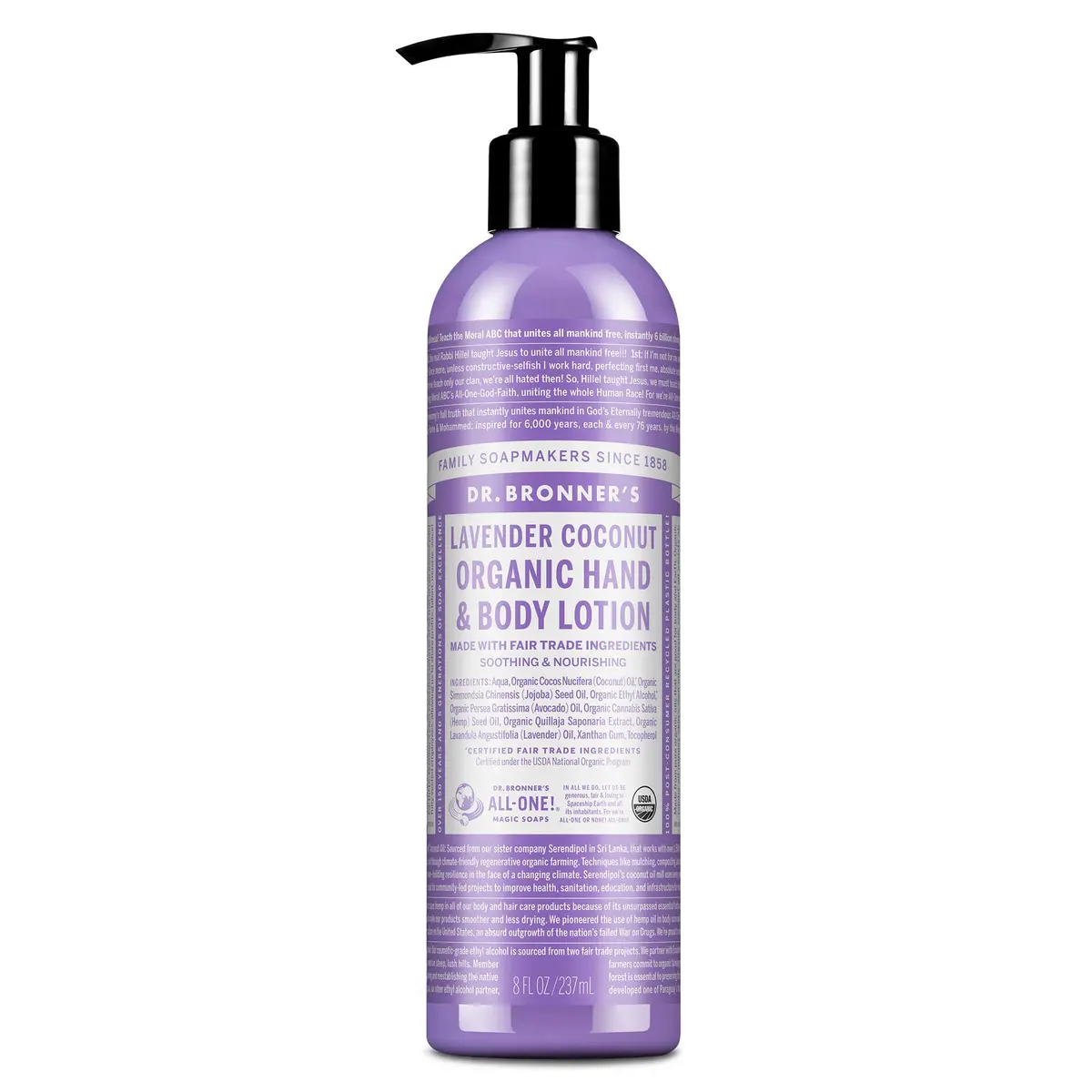 Lavender Coconut - Organic Lotions 1