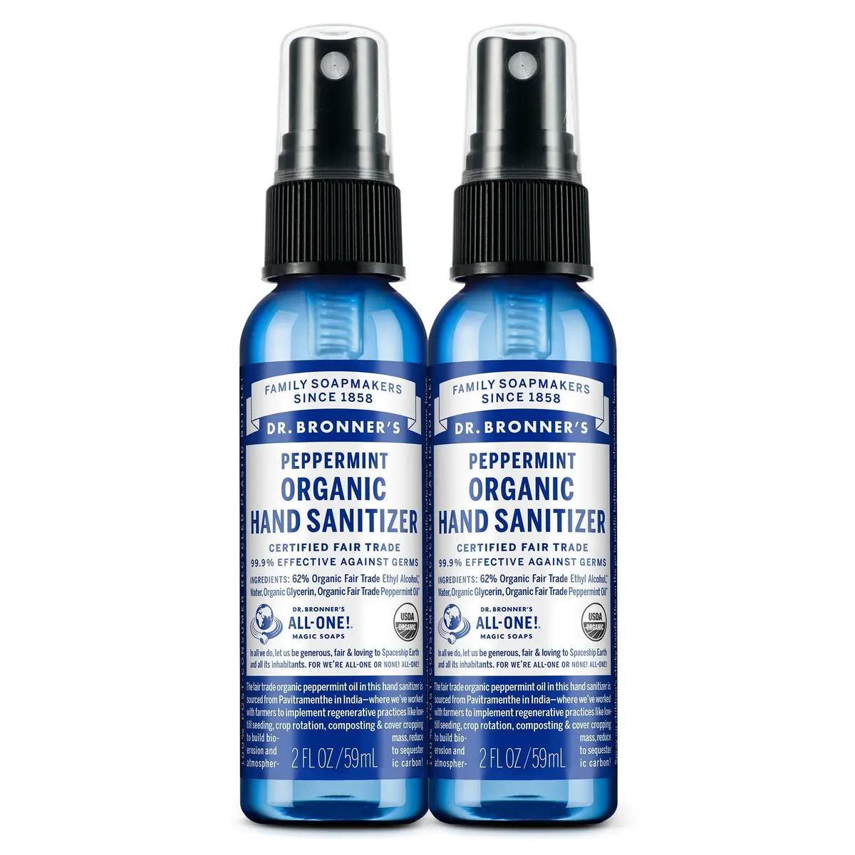 Peppermint - Hand Sanitizer 2-Pack 1