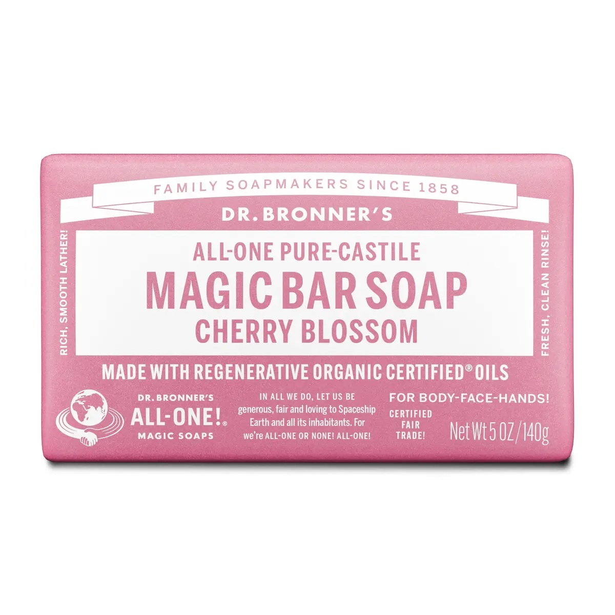 Cherry Blossom - Pure-Castile Magic Bar Soap 1