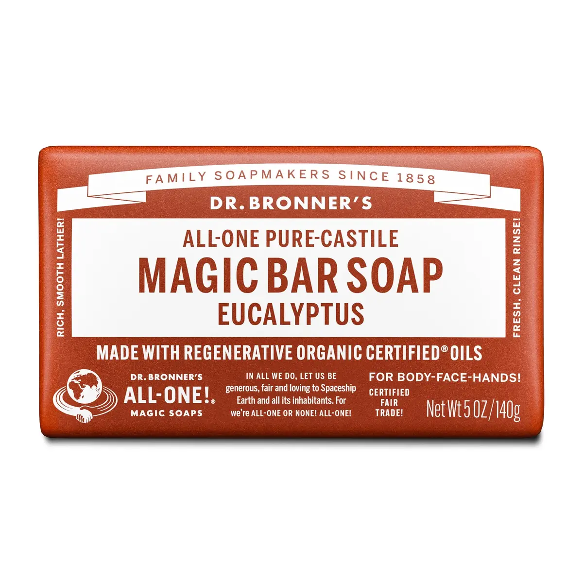 Eucalyptus - Pure-Castile Magic Bar Soap 1