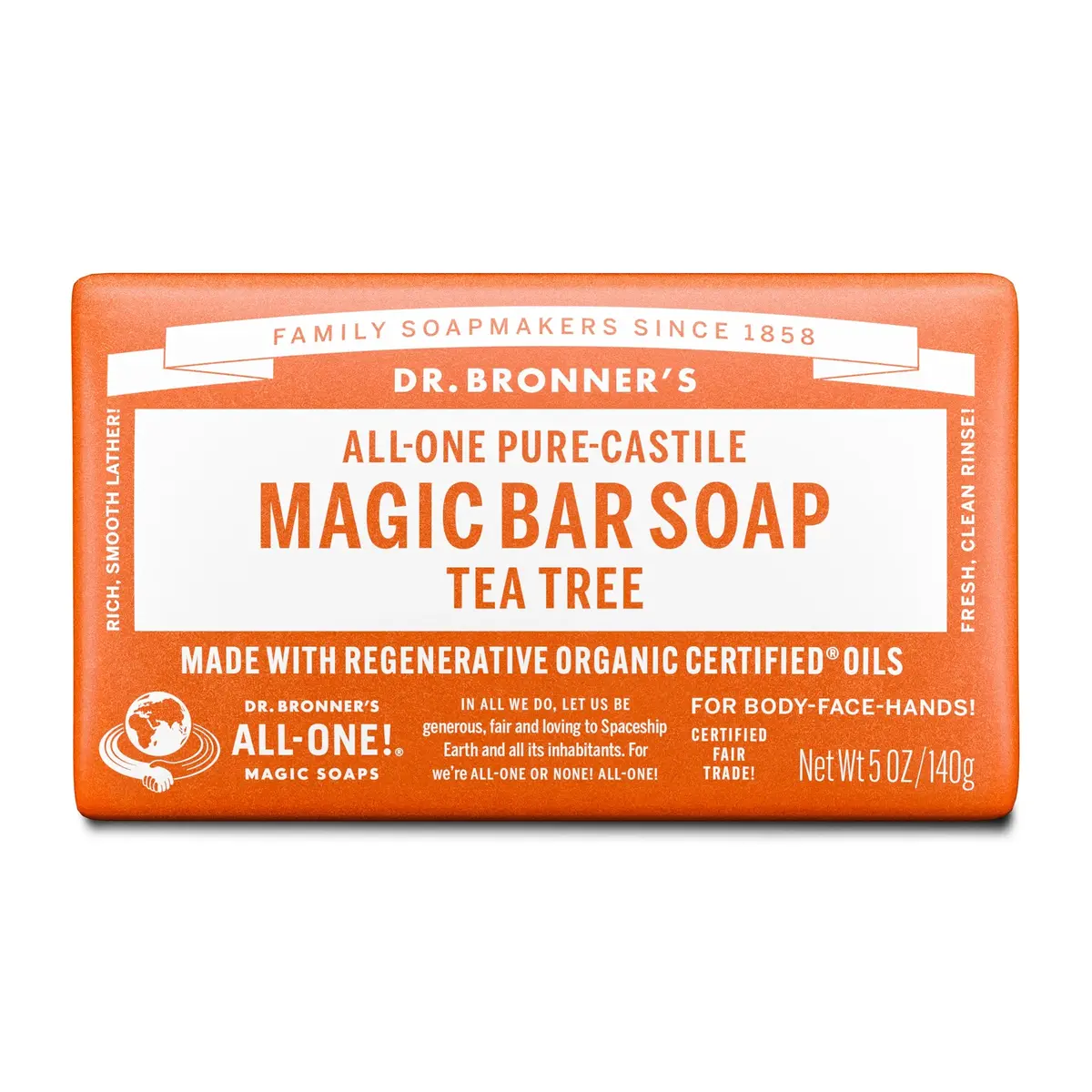 Tea Tree - Pure-Castile Magic Bar Soap 1