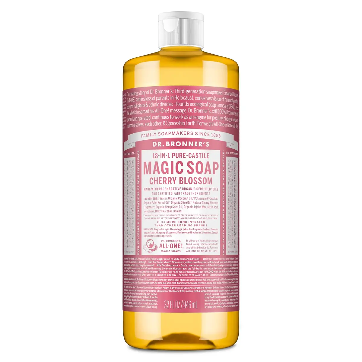 Cherry Blossom - Pure-Castile Magic Soap 1