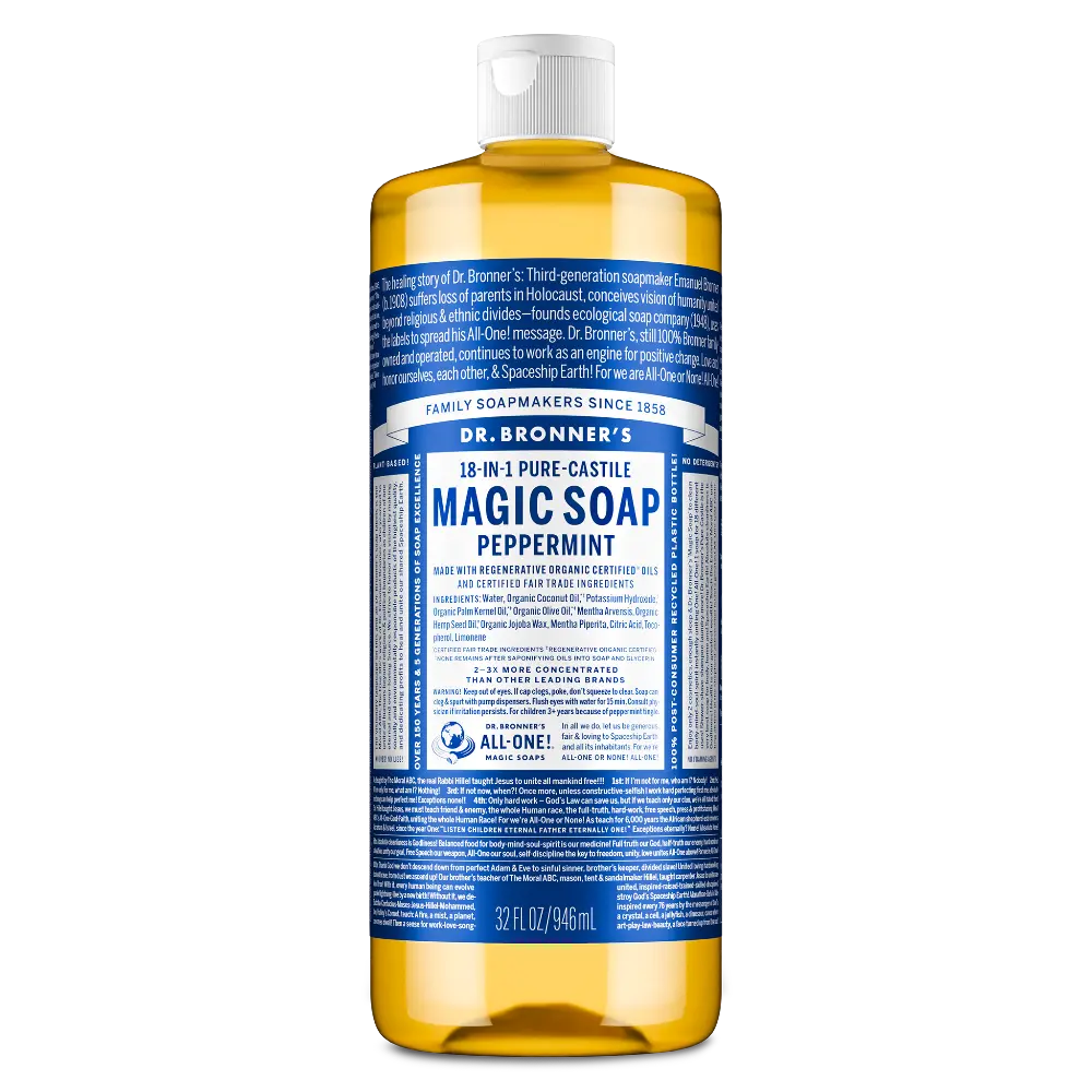 Peppermint - Pure-Castile Magic Soap 1