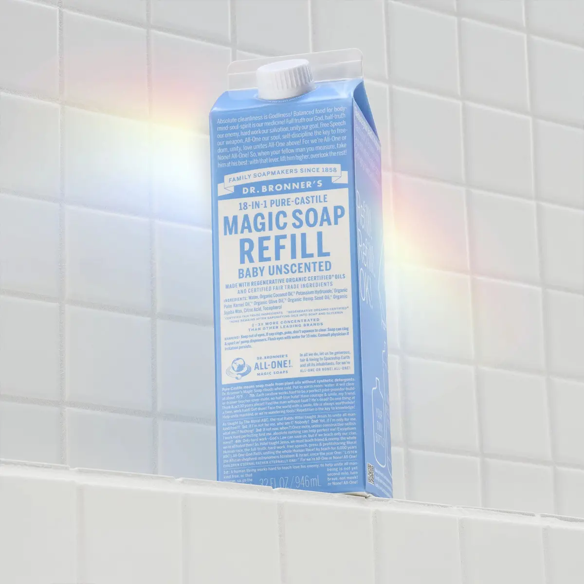 Unscented - Pure-Castile Magic Soap Refill 2