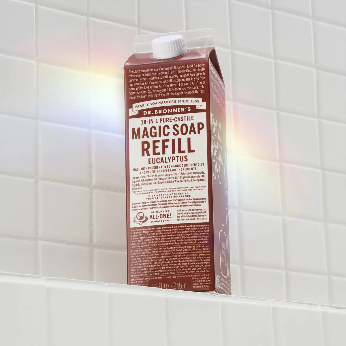Eucalyptus - Pure-Castile Magic Soap Refill 2